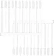 ZUNOXAZ 24pcs Transparent Ear Wax Removal Tool Kit Safe Ear Cleaning Picks User Friendly Design for Home Office Travel