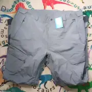 Columbia Mens Powder Stash Pant City Grey 3X 36 INSEAM 3TF WS0979-023 NWT $150