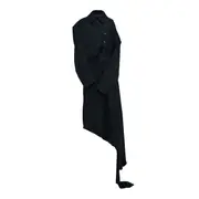 [COMME des GARCONS] Long Fabric Folded Coat