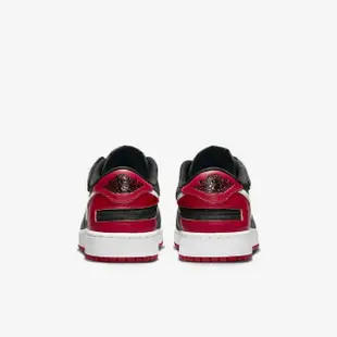 【NIKE 耐吉】籃球鞋 運動鞋 AIR JORDAN 1 LOW FLYEASE GS 男鞋 女鞋 大童 黑紅(DN4639066)