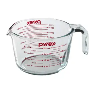 【美國康寧 Pyrex 】 單耳量杯1000ml (5.4折)