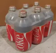 1985 Vintage Collectible Original Coke Coca Cola 16oz Hot Tops Cap 6-Pack, Rare