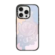 iPhone 16 Pro Impact Case MagSafe Compatible Transparent Pastel Gradient