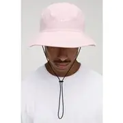 Mens Pink MAN Nylon Boonie Bucket Hat