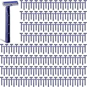 Chumia Twin Blade Razors for Men Stainless Steel Disposable Razors Men Bulk Plastic Shavers Multipurpose Portable Manual Disposable Shavers for Bathing Hotel Travel(1000 Pieces)