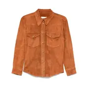 [Isabel Marant] Isabel Marant Delcia Shirt 34 FR BROWN