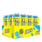 Ghost Energy 16 Oz Cans Sour Patch Kids Blue Raspberry (12 Pack)