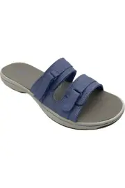 Clarks Cloudsteppers Sport Slide Sandals Breeze Piper Lavender