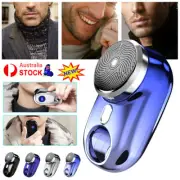 LCD Business Portable Mini-Shave For Man Electric Shaver Razor Rechargeable #T