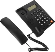 BCOATH Large Button Landline Phone for Seniors Wall Mountable Corded Telephone Reliable Home Communication Corded Phone for Elderly Answering System