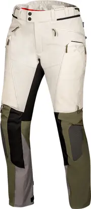IXS Venture-Air 1.0, textile pants women , color: Light Grey/Olive/Black , size: M