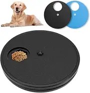 Dog Nail Scratch Board, 3 in 1 Rotatable Round Dog Scratch Pad, Stress-Free Dog Scratch Pad for Nails with Treat Box, Dog Scratcher for Small and Large Dogs
