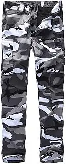 [BACKBONE] Mens Fashion Bright Camouflage Cargo Pants Military Combat Style BDU Pants