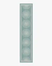 75' x 365' | Machine Washable Runner Rug | Kid & Pet Friendly | Indoor Rug | Santorini Blue Flatwoven Rug by Jonathan Adler | Ruggable