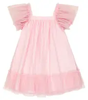 [Il Gufo] Il Gufo Layered minidress Y 8 pink