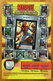 2004 Marvel Motivational Framed Superlithos Print Ad/Poster Spider-Man Promo Art