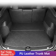 Leather Trunk Mats Fully Surrounded Waterproof Non-Slip Liner Custom Floor mats