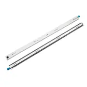 Locking Drawer Slides 125KG Heavy Duty Runners Trailer 500-2000mm Draw Slide - 2x
