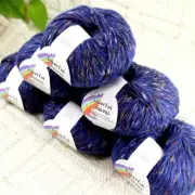 Sale 6BallsX50g Fluffy Soft Colorful Mohair Rugs Shawls Blankets Crochet Yarn 09