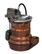 Liberty Pumps S247 1/4 Hp Submersible Sump Pump With Vertical Magnetic Float