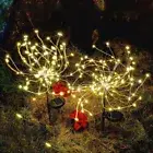 2pcs Solar Garden Lamps 150 LED Solar Firework Lights Lamp Outdoor Garden ToOCh