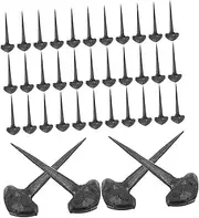 Horseshoe Nails for Horses 50pcs Equestrian Sports Iron Nails Horseshoe Tools Hoof Stability Enhancer for Farriers