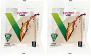 Hario V60 Paper Coffee Filters, Size 02, Natural, 200 Count