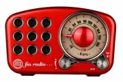 Portable Radio FM Bluetooth Speaker TF MP3 Recharge Real Wood or Colour Case