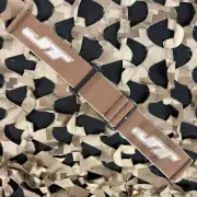NEW JT ProFlex X/ProFlex Authentic Woven Goggle Strap - Brown/White