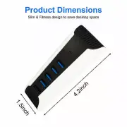 5 Ports USB Hub Adapter High Speed Splitter+Type-c for PS5 Console/PS5 Ultra HD