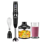 TODO Cordless Stick Blender Food Chopper Whisk 7.4V 2000mAh Handheld Electric...