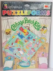 Vintage Cabbage Patch KIds Doll Puzzle Colorforms With Stickers New Unopened