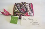 Vera Bradley VERY BERRY WALLET Mini ZIP Compact STYLE, for PURSE, Backpack, NWT~