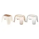 Foot Stool Multiuse Shower Stool Lightweight Ottoman Non Slip Sturdy Portable