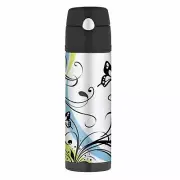 NEW THERMOS 530ml STAINLESS STEEL VACUUM HYDRATION BOTTLE Flask BUTTERFLY