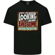 Looking at an Awesome Driving Instructor Mens Cotton T-Shirt Tee Top