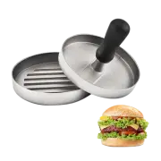 Large Round Burger Patty Maker Heavy Duty Grill Press Cooking Tool