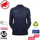 【MAMMUT 長毛象 女 Selun FL Sun Hoody AF 機能套頭連帽上衣《海洋藍》】1016-01410/連帽衣