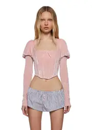 [Sugar Thrillz] Ballet Dream Corset Top