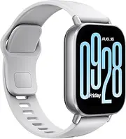 [Xiaomi] Redmi Watch 5 Active Smartwatch, 2.0 Inch LCD Display, 18 Day Battery, 140+ Sports Modes, Heart Rate and SPO₂ Tracking, 5ATM Waterproof, Bluetooth Calls, Fitness Tracker, Sleep Monitor, silver,