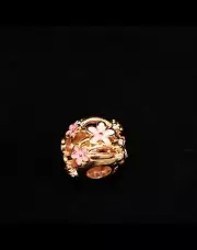 AUTHENTIC Pandora Openwork Pink Daisy Flower Charm 788772C01 NEW