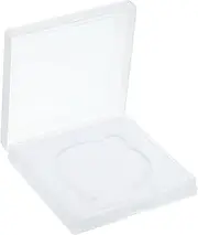 uxcell 77mm Lens Filter Case, 1pcs Camera Filter Case Portable Lens Filter Box Water Resistant Dustproof Plastic for Photography Filter Storage