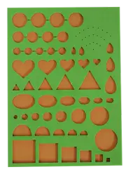 Wizardi Green Quilling Tool Board F07M3-3-green