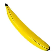Treasure Gurus Giant Inflatable 6 Ft Banana Adult Water Noodle Float XL Pool Party Blow Up Floats Swimming Toys