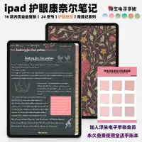 在飛比找蝦皮購物優惠-iPad護眼深色黑底康奈爾筆記模板學習ipad電子手帳享做g