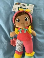 LAMAZE My Friend Jasmine Plush Textured Sensory Doll Kids/Childrens Toy 0m+