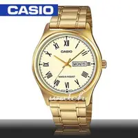 在飛比找森森購物網優惠-【CASIO 卡西歐】燦金大方錶款_不銹鋼指針男錶(MTP-