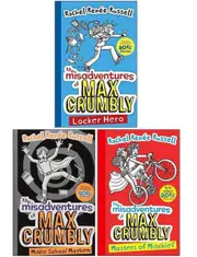 The Misadventures of Max Crumbly Series 3 Books Collection Set