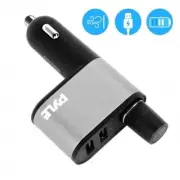 Pyle Electric Lighter with Dual USB Device Charge Ports & Flameless Design