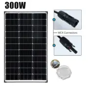 300W Solar Panel 12V Mono Home Caravan Camping Power Charging Battery 300 Watt